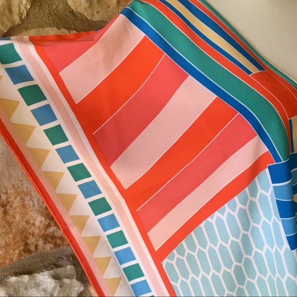 New! Anthropologie Geometric Caftan Maxi Dress - Picture 4 of 7